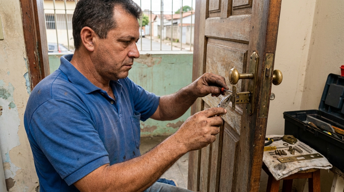 Conserto de Fechadura Residencial perto de mim em Mogi das Cruzes‑SP