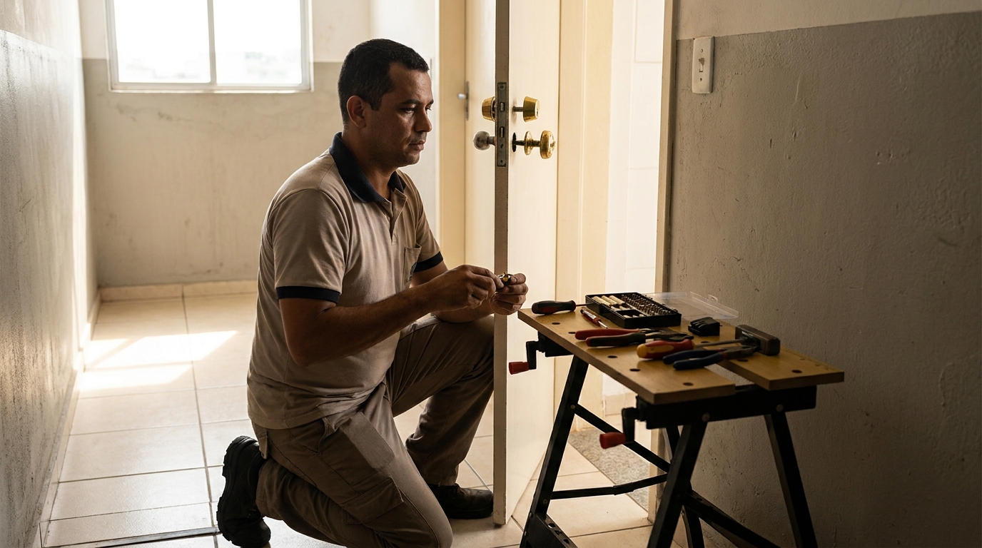 Troca de Segredo Residencial profissional em Mogi das Cruzes‑SP