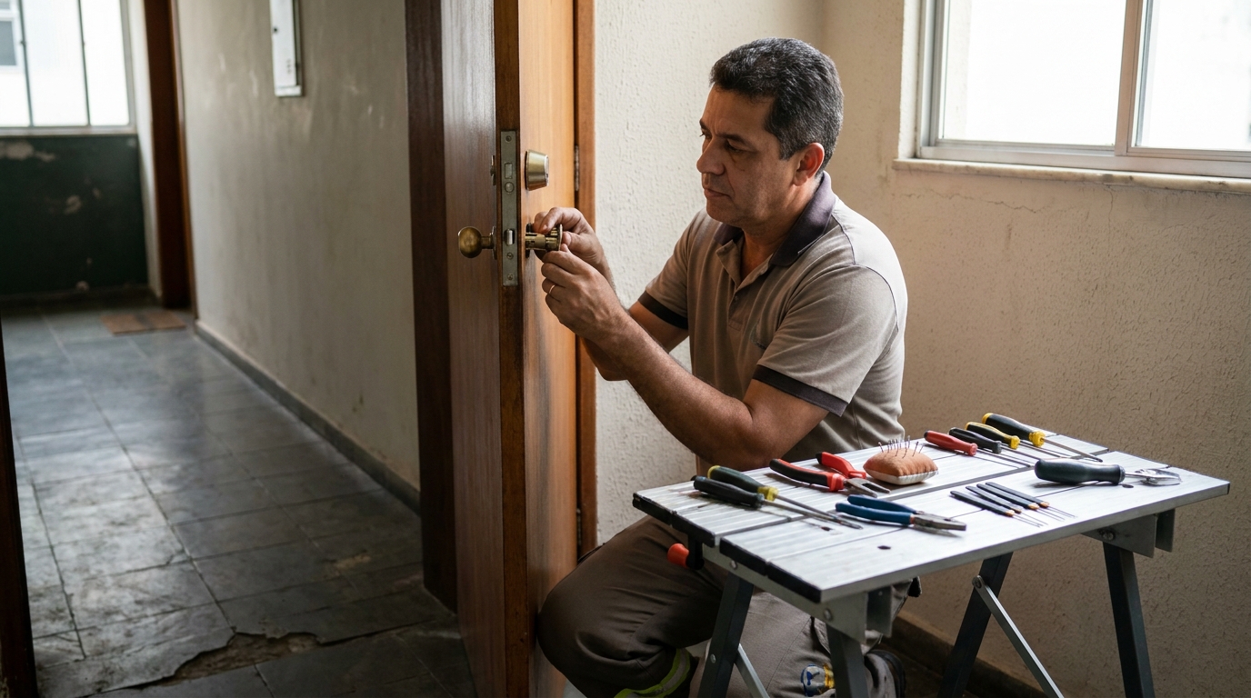 Troca de Segredo Residencial em Mogi das Cruzes‑SP